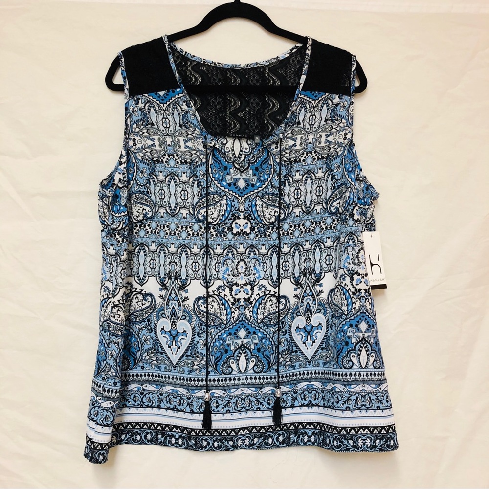 Hannah Sleeveless Blouse